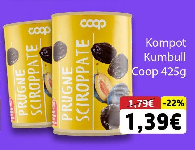 Kompot Kumbull Coop 425G