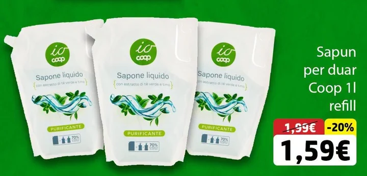 Sapun per Duar Coop 1L Refill
