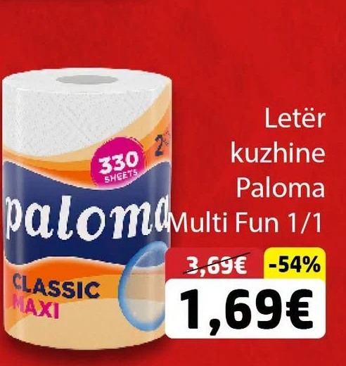 Letër Kuzhine Paloma Multi Fun 1/1