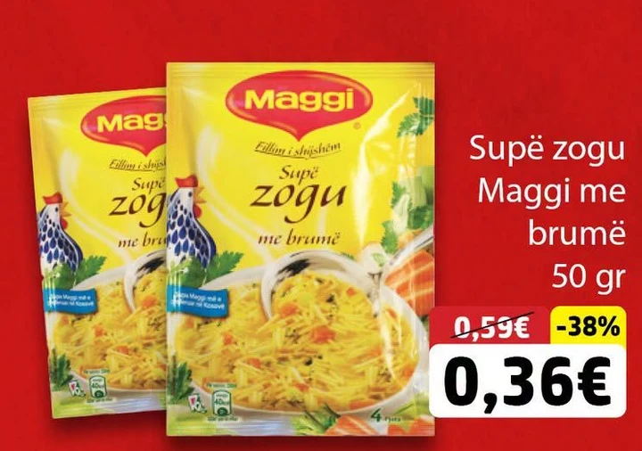 Supë Zogu Maggi me Brumë 50 Gr