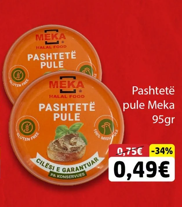 Pashtetë Pule Meka 95GR