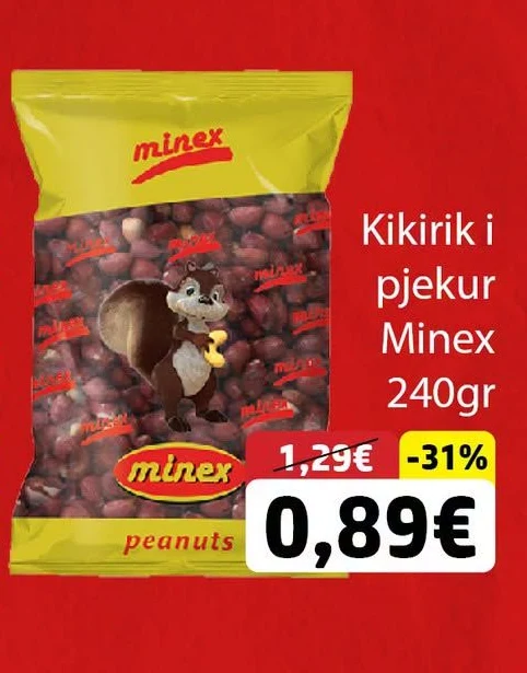 Kikirik I Pjekur Minex 240GR