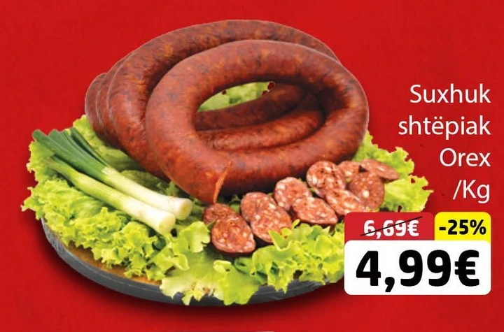 Suxhuk Shtëpiak Orex /kg