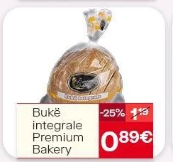 Bukë Integrale Premium Bakery