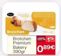 Brotchen Premium Bakery 390GR