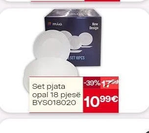 Set Pjata Opal 18 Pjesë BYSO18020