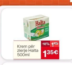 Krem për Zierje Halta 500ML