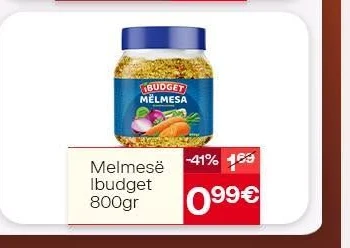 Melmesë Ibudget 800GR