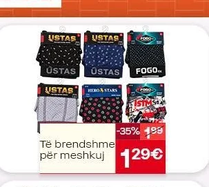 Të Brendshme për Meshkuj