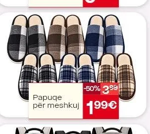 Papuqe për Meshkuj