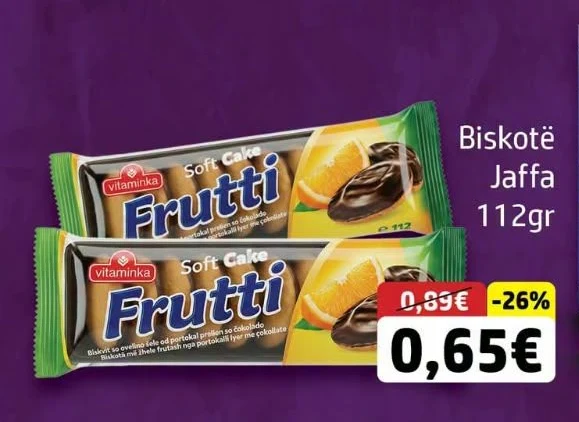 Biskotë Jaffa 112GR
