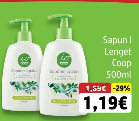 Sapun I Lenget Coop 500ML