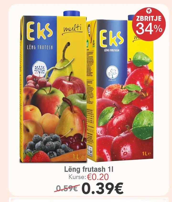 Lëng Frutash 1L