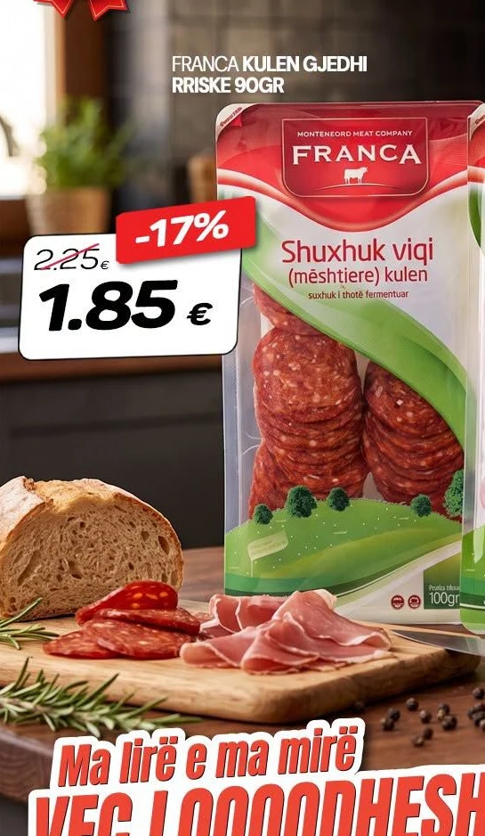 Franca Shuxhuk Viqi Kulen Rriske 90GR