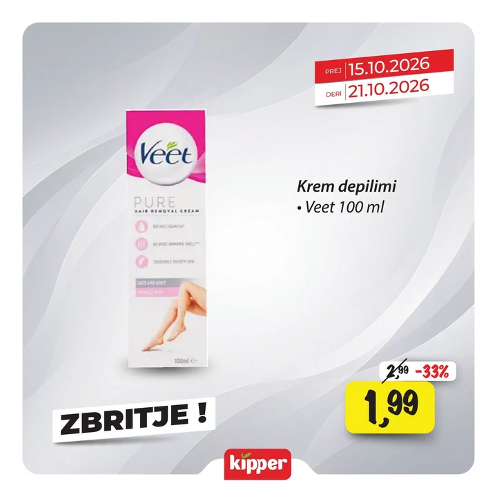 Veet Krem Depilimi 100 Ml