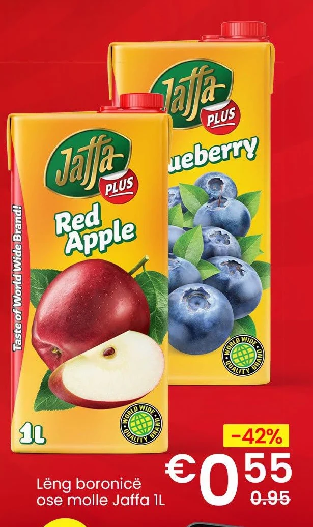 Lëng Boronicë Ose Molle Jaffa 1L