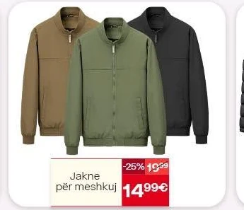 Jakne për Meshkuj