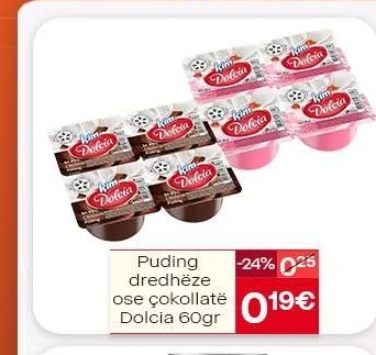 Puding Dredhëzë Ose Çokollatë Dolcia 60GR