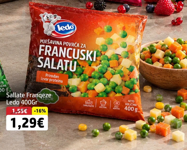 Sallate Frangeze Ledo 400GR