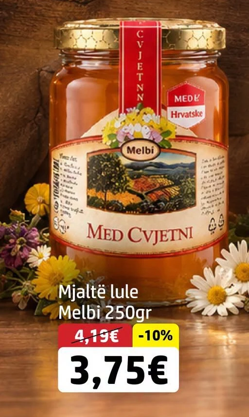 Mjaltë Lule Melbi 250GR
