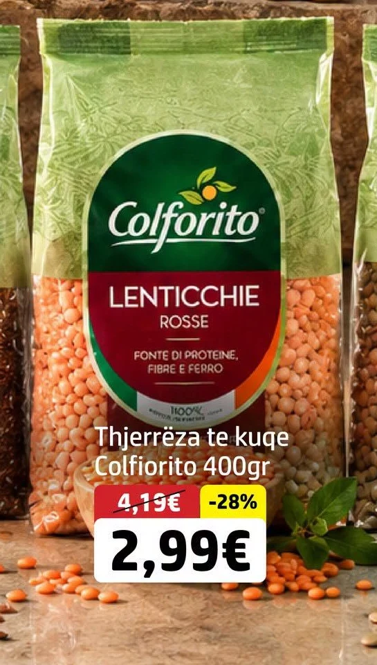 Thjerrëza Te Kuqe Colfiorito 400GR
