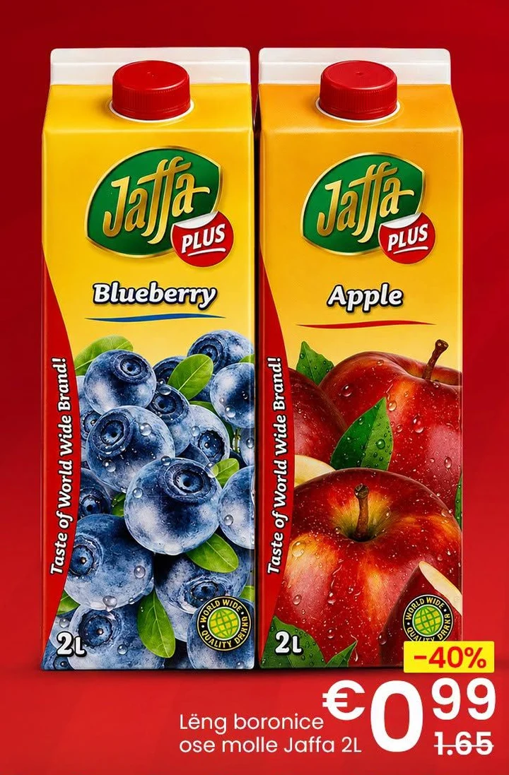 Lëng Boronice Ose Molle Jaffa 2L